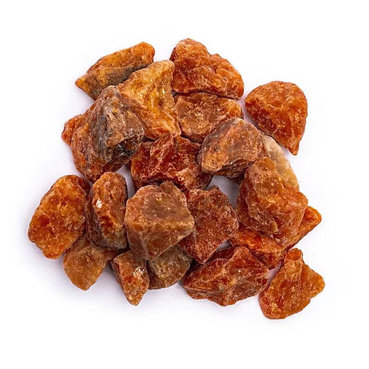 Rough orange calcite