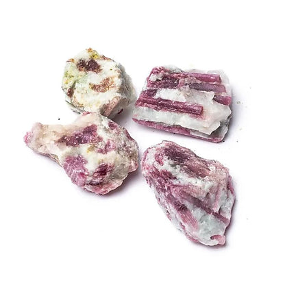 Tormalina rosa grezza con Quarzo thumb