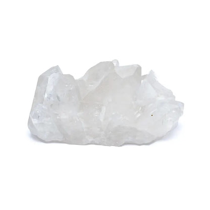 Drusa de cristal de roca en bruto