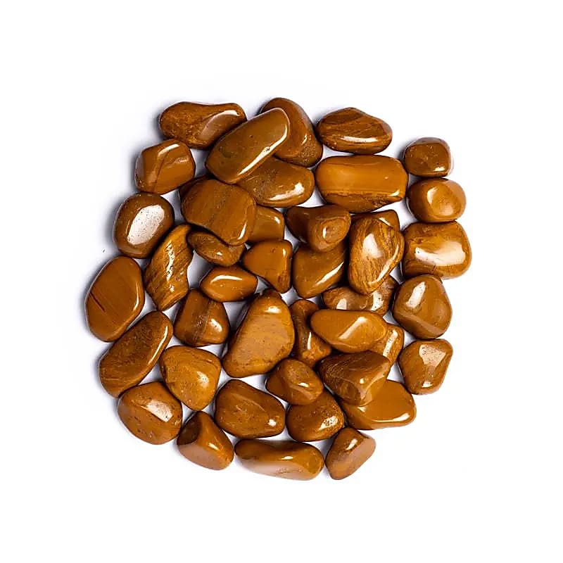 Piedras de Jaspe amarillo pulidas calidad A