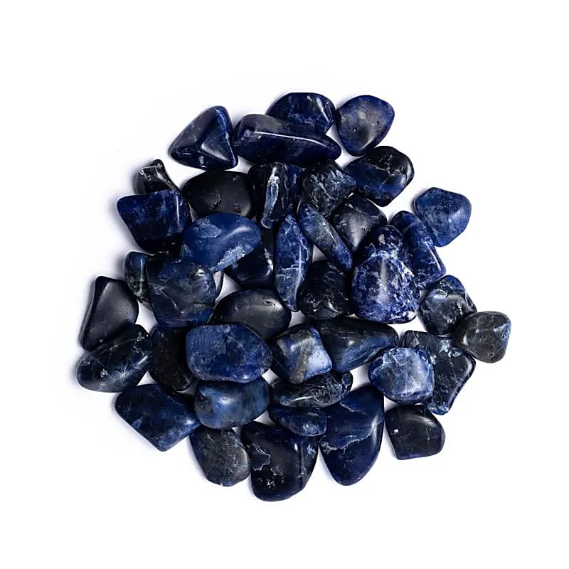Piedras de Sodalita pulidas calidad A
