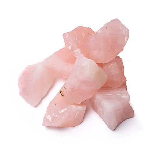 Rough rose quartz