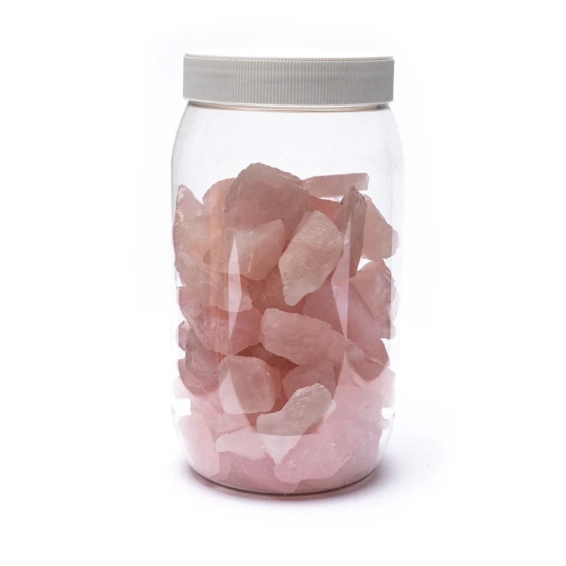 Quarzo rosa grezzo