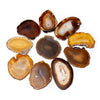 Agaat schijf naturel