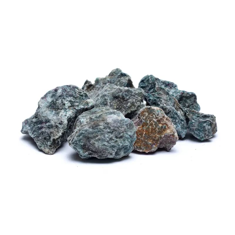Rubino grezzo con Kyanite