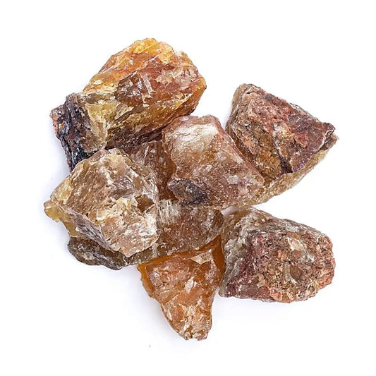 Rough yellow fluorite