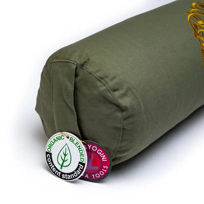 Bolster rund Lebensbaum Baumwolle BIO (OCS) kaufen thumb