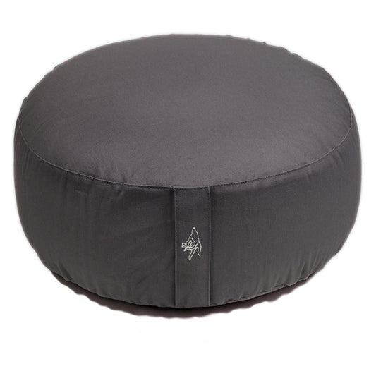 Cuscino meditazione antracite organico (OCS)