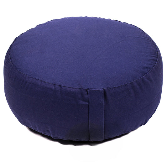 Meditation cushion indigo organic cotton (OCS)