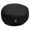 Meditationskissen schwarz Baumwolle BIO (OCS)
