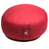 Meditationskissen rot Baumwolle BIO (OCS)