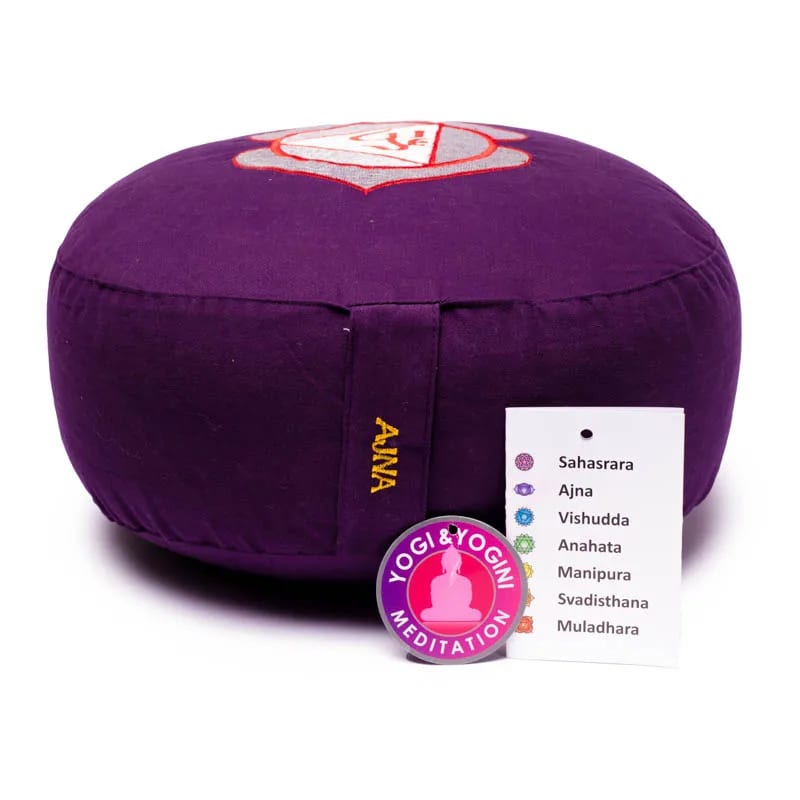 Meditationskissen 6. Chakra bestickt kaufen
