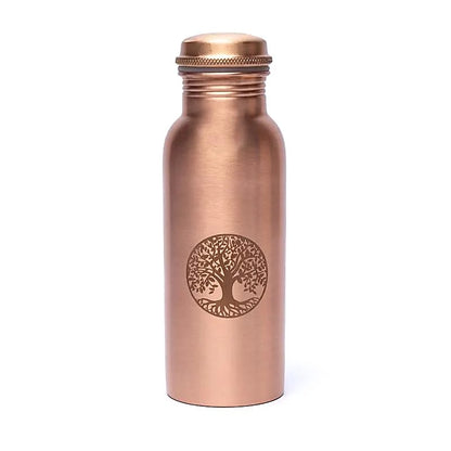 Acheter Bouteille en cuivre arbre de vie gravée au laser thumb