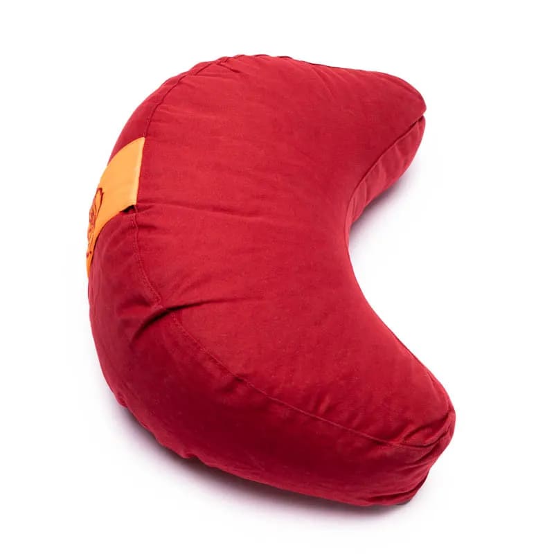 Meditatiekussen rood chakra 1 halve maan