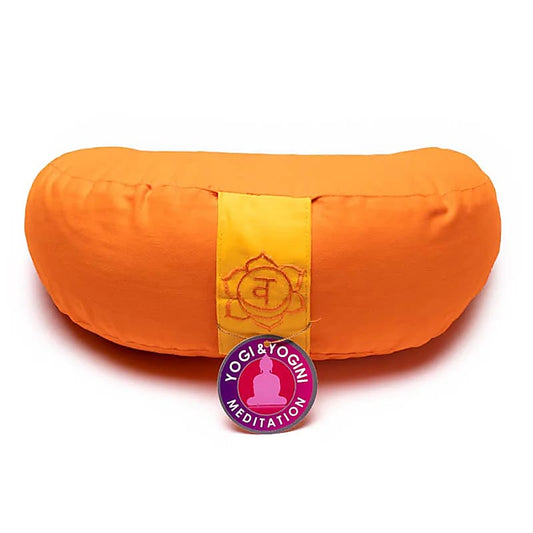Meditation Cushion half moon Chakra 2