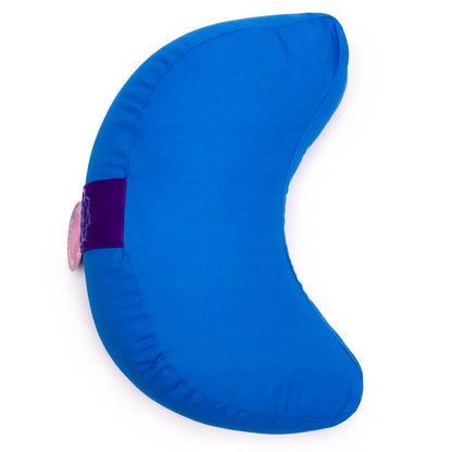Meditatiekussen blauw chakra 5 halve maan groothandel thumb