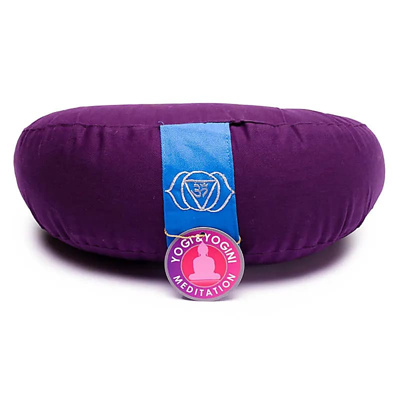 Meditationskissen Halbmond Chakra 6