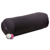 Bolster de yoga antracita de algodón BIO (OCS)
