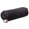 Bolster de yoga antracita de algodón BIO (OCS)