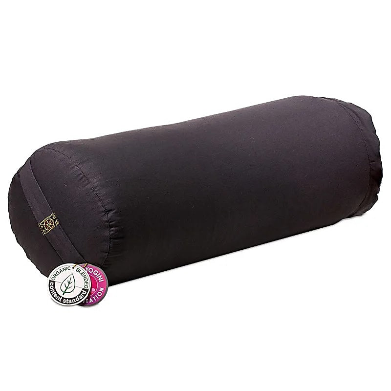 Bolster Yoga anthracite coton BIO (OCS)