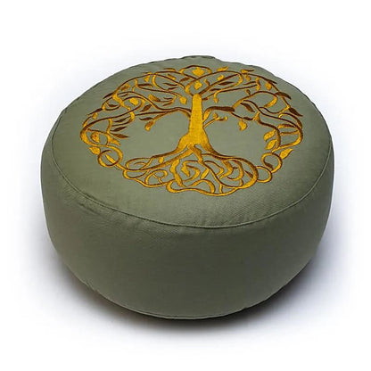 Coussin de méditation Arbre de vie coton BIO (OCS) thumb
