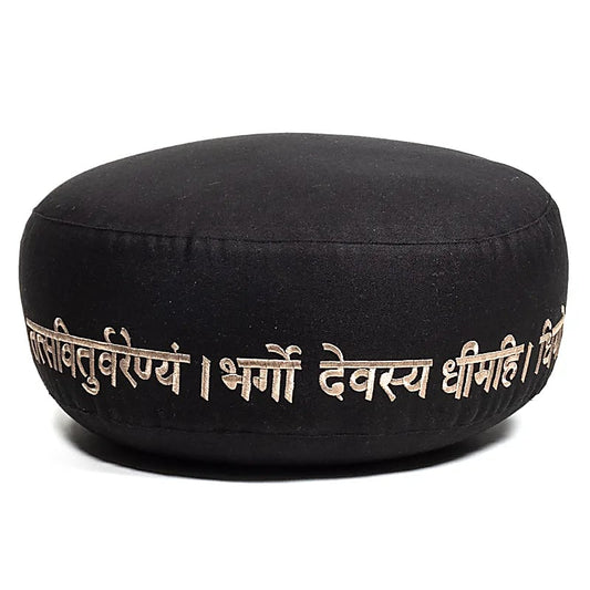 Meditatiekussen gayatri mantra biokatoen (OCS)