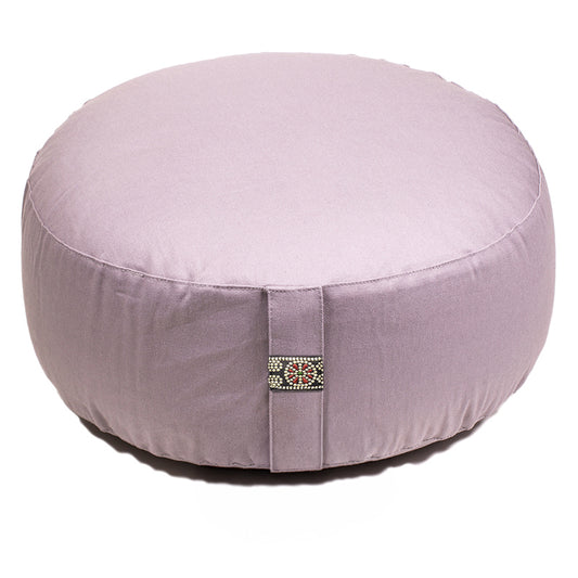 Meditation cushion taupe organic cotton (OCS)