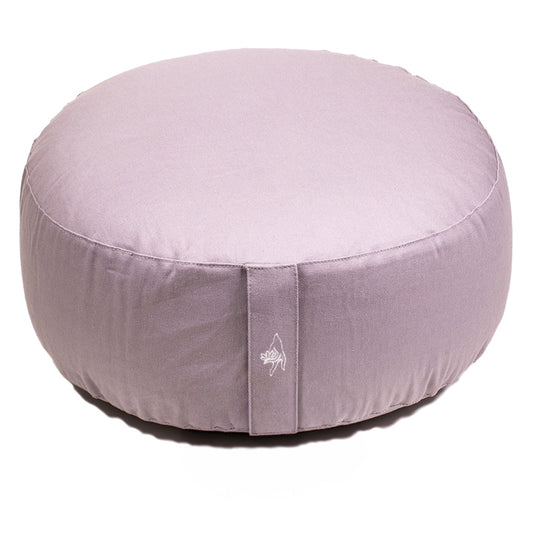 Meditationskissen taupe Baumwolle BIO (OCS)