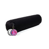 Minibolster schwarz Baumwolle BIO (OCS)
