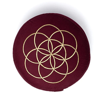 Cojín de meditación Semilla de la Vida al por mayor thumb