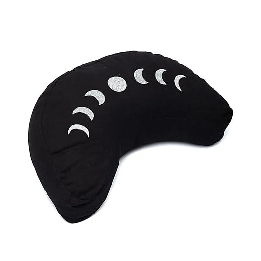 Meditation cushion crescent Moon phases