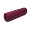 Bolster de yoga berenjena algodón (OCS)