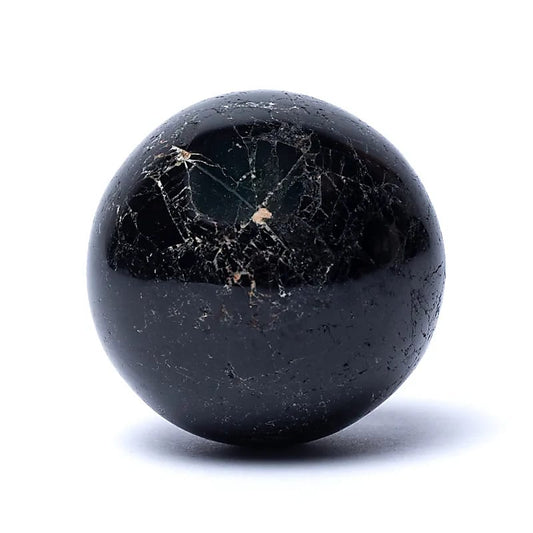 Esfera de turmalina negra