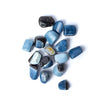 Piedras de ópalo azul pulidas calidad A