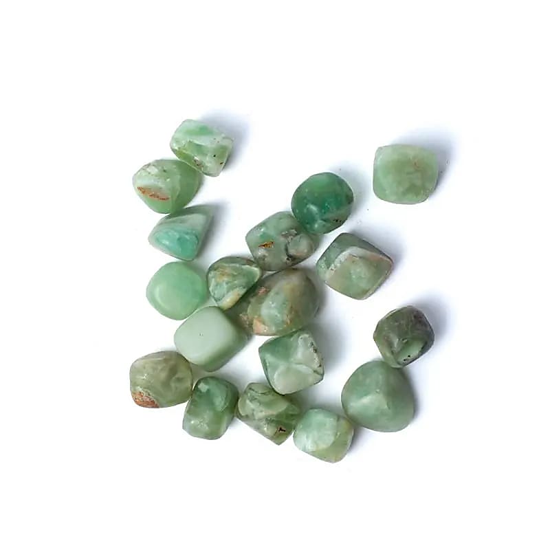 Piedras de fluorita verde pulidas calidad A