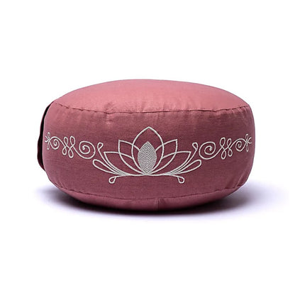 Meditationskissen altrosa Lotus BIO-Baumwolle (OCS) großhandel thumb