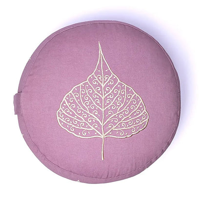 Cuscino meditazione lilla foglia di bodhi cotone organico (OCS) all’ingrosso thumb