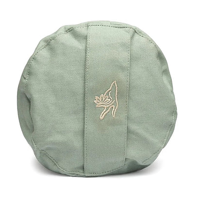 Bolster de yoga verde claro algodón orgánico (OCS) al por mayor thumb