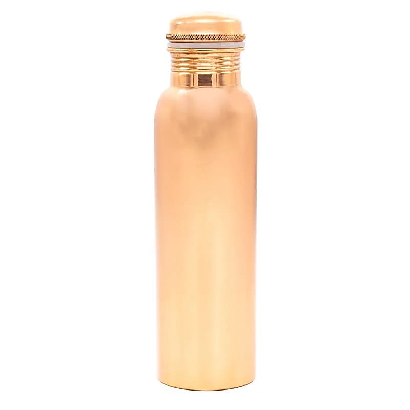 Copper bottle polished