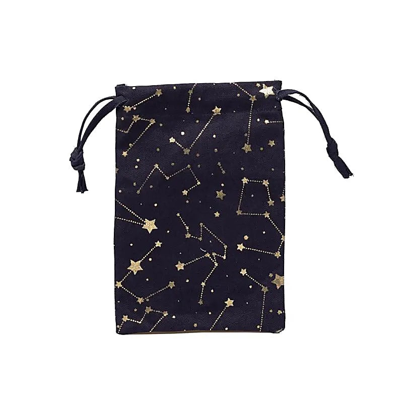 Katoenen tasje horoscoop blauw (GOTS)