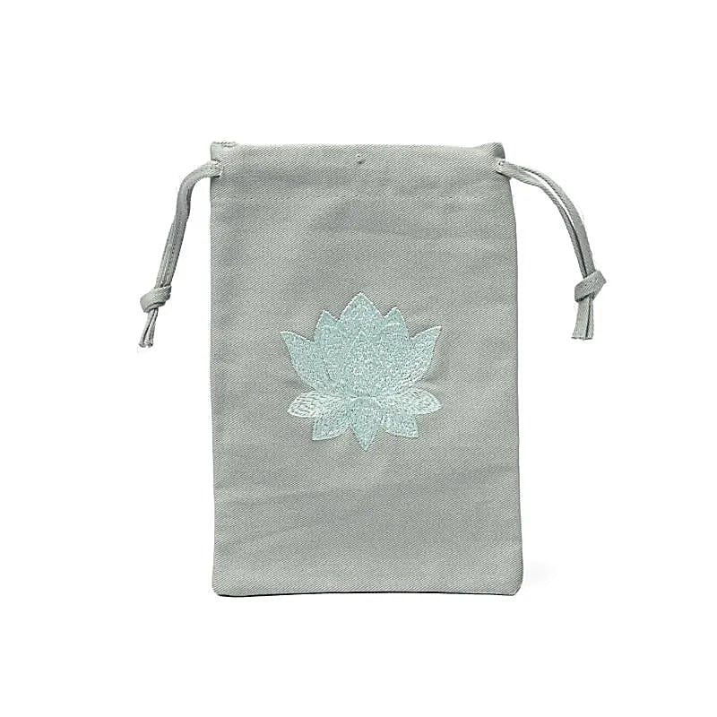 Katoenen tasje lotus celadon (GOTS)