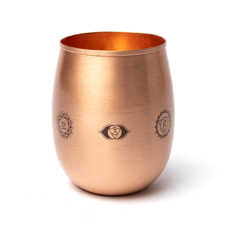 Gobelet en cuivre 7 chakras de gros