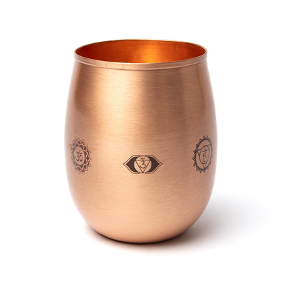 Gobelet en cuivre 7 chakras de gros thumb