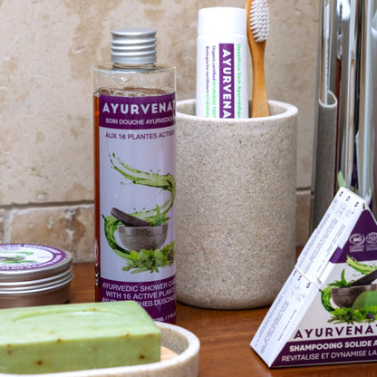 Ayurvenat douchegel 18 ayurvedische kruiden BIO groothandel thumb
