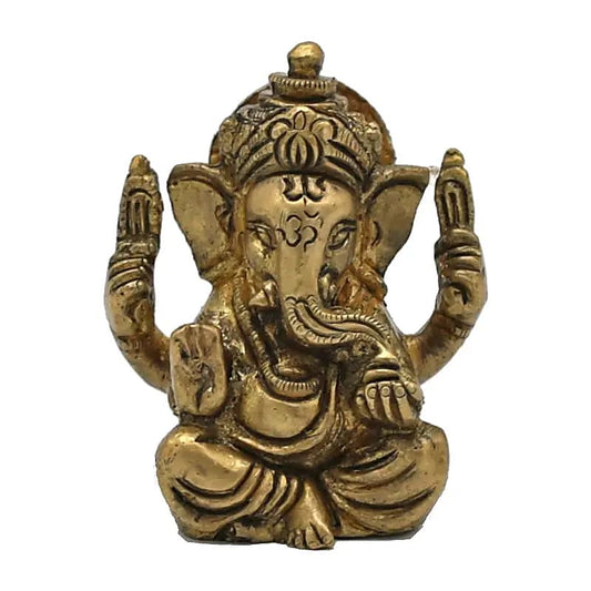 Ganesh - latón - miniatura