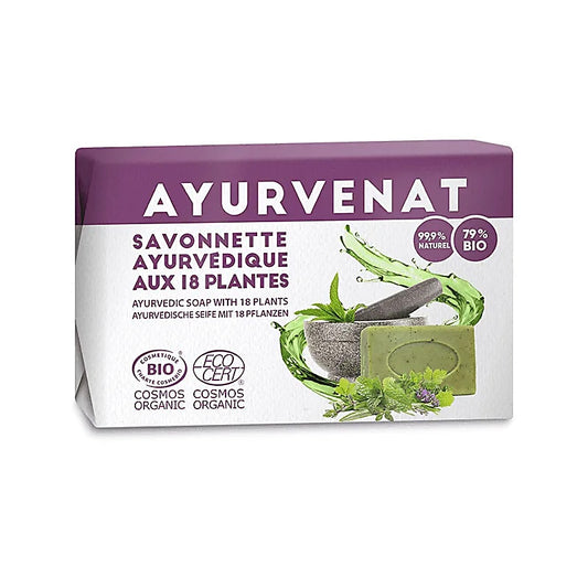 Ayurvenat soap 18 ayurvedic herbs Organic