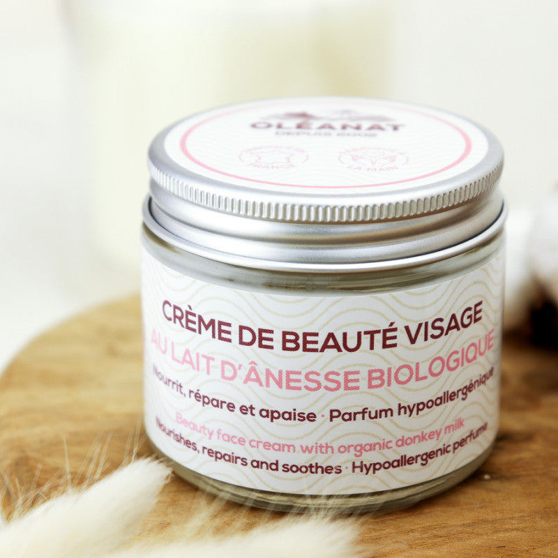Oléanat Crema viso al latte d'asina BIO