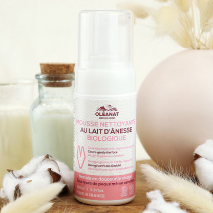 Comprar Oléanat espuma de limpieza facial con leche de burra BIO thumb