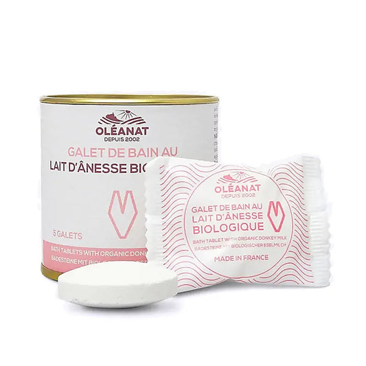 Oleanat ezelinnenmelk badtablet 5 in blik