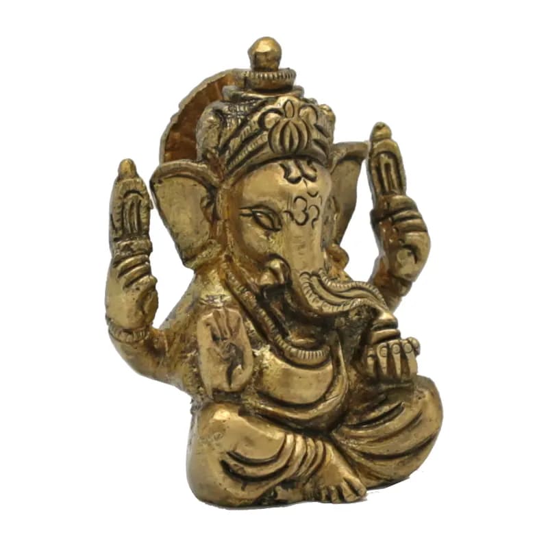 Ganesha messing minibeeldje groothandel